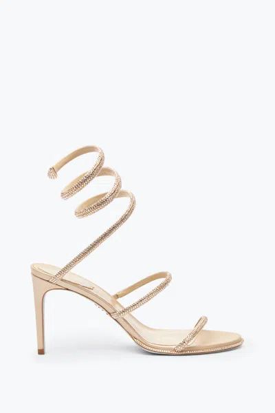 René Caovilla Cleo Neutral Sandal 80