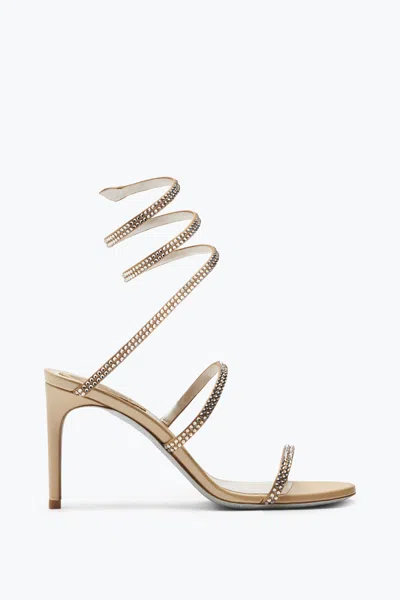 René Caovilla Cleo Nude Sandal 80