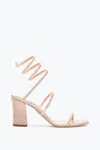 René Caovilla Cleo Nude Sandal With Soul Heel 80