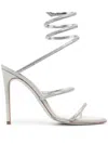 René Caovilla Cleo Open-toe Sandals In Grey