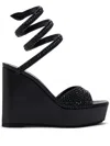 René Caovilla Cleo Platform Sandals In Black