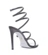 René Caovilla Cleo Pump Sandals In Grey