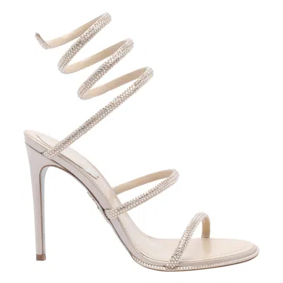 René Caovilla Cleo Pump Sandals In Multi