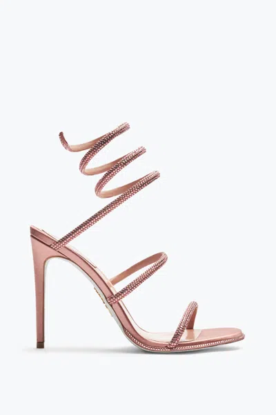 René Caovilla Cleo Rose Gold Sandal 105