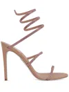 René Caovilla Embellished Cleo Sandals 105 In Pink