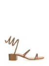 René Caovilla Rene Caovilla Cleo Crystal-embellished Sandals
