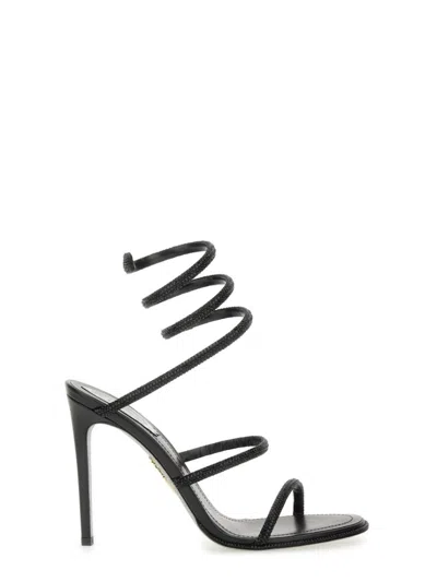 René Caovilla Rene Caovilla Cleo 80 Sandals In Multi