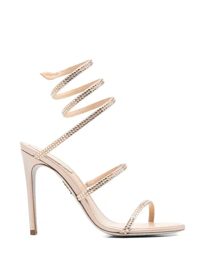 René Caovilla Rene Caovilla Cleo Sandals 105 Mm In Pink