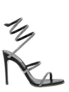 René Caovilla Round Toe High Heel Sandals