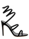 René Caovilla Cleo Sandals Black