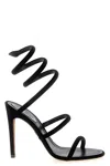 René Caovilla Cleo Sandals In Black