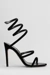 René Caovilla Cleo  Sandals In Black