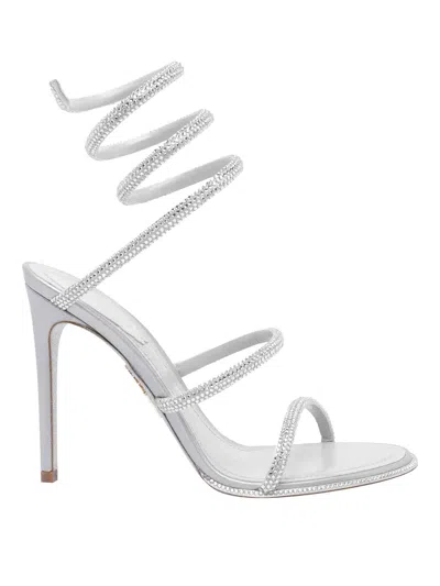 René Caovilla Rene Caovilla Cleo Sandals In Gray
