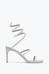 René Caovilla Cleo 80 Crystal-embellished Sandals