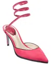 René Caovilla Rene Caovilla Cleo Suede Pump In Pink