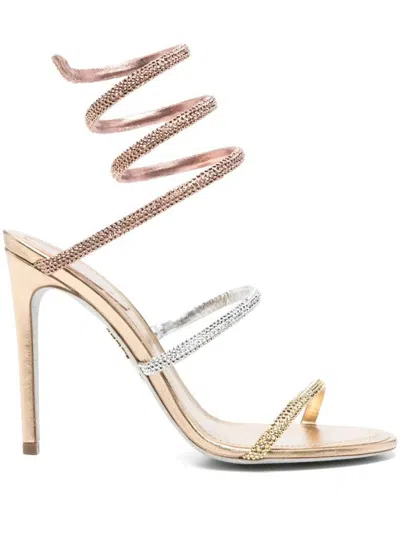 René Caovilla Cleo Three-toned Sandal 105 Shoes