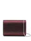 René Caovilla Crystal-embellished Crossbody Bag In Red