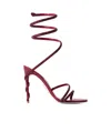 René Caovilla Heeled Sandals Rene Caovilla Woman Color Burgundy In Red