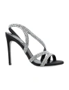 René Caovilla 105mm Lisa Sandals In Black