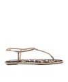 René Caovilla Brown Leopard Print Slippers In Multi