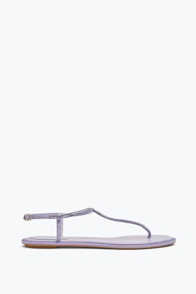 René Caovilla Diana Crystal Lavender Sandal 10