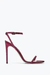 René Caovilla Ellabrita Crystal Burgundy Sandal 105