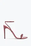 René Caovilla Ellabrita Crystal Wine Red Sandal 105