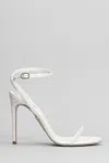 René Caovilla Crystal Ankle-strap Stiletto Sandals