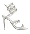René Caovilla Chandelier 105mm Crystal-embellished Sandals In White