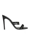 René Caovilla Embellished Chandelier Sandals 105 In Black