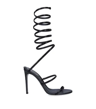 RENÉ CAOVILLA EMBELLISHED CLEO SANDALS 105