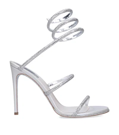 RENÉ CAOVILLA EMBELLISHED CLEO SANDALS 105