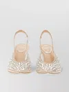 René Caovilla Embellished Pointed Toe Stiletto Heel Pumps