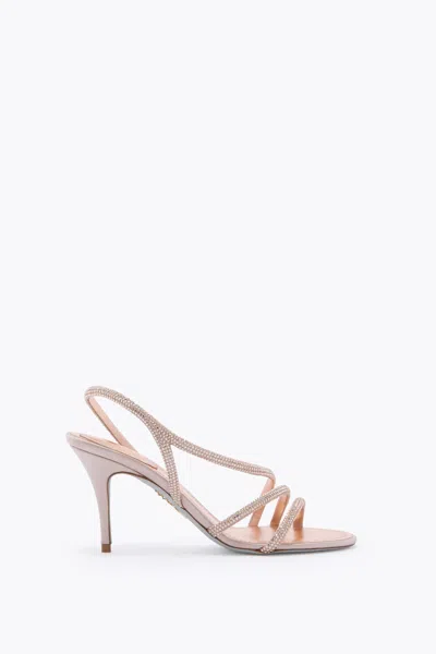 René Caovilla Erin Pearl Pink Sandal 80