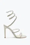 René Caovilla Cleo High-heeled Grey Sandals