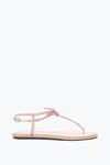 René Caovilla Fairy Pink Flat Sandal 10