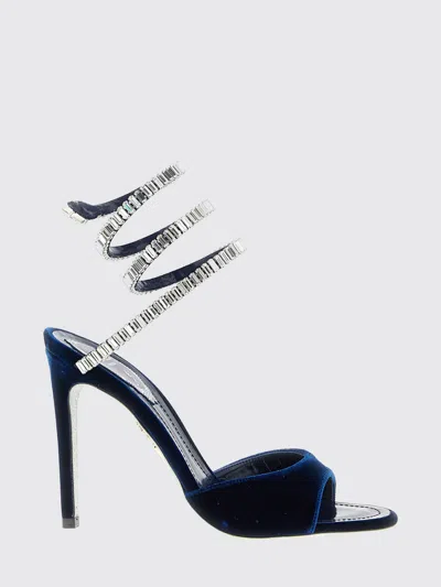René Caovilla Flat Sandal Rene Caovilla Woman Color Blue