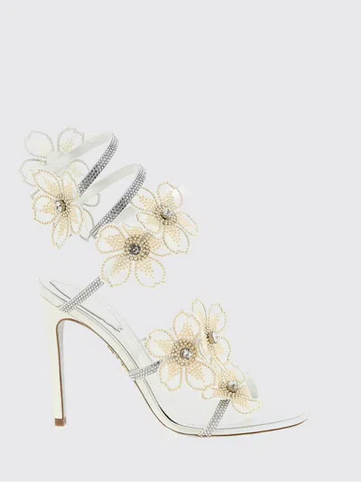 René Caovilla Flat Sandal Rene Caovilla Woman Color White