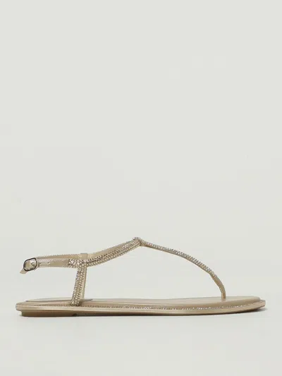 René Caovilla Flat Sandals Rene Caovilla Woman Color Beige