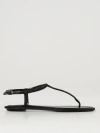René Caovilla Rene Caovilla Flat Jewel Sandals In Black