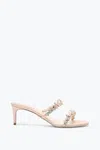 René Caovilla Florian Nude Slider Sandal 60