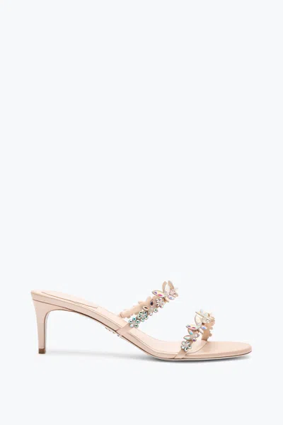 René Caovilla Florian Nude Slider Sandal 60