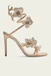 René Caovilla Floriane Honey Sandal 105 In Honey