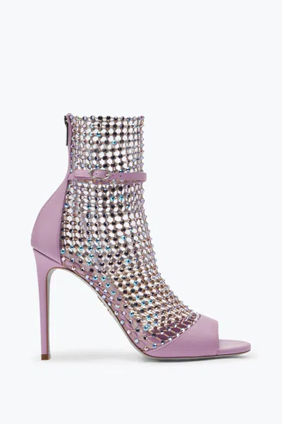 René Caovilla Galaxia Mauve Sandal 105 In Purple