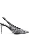 René Caovilla Rene Caovilla Gilda 80 Crystal Slingback