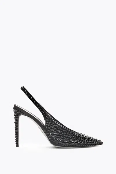 René Caovilla Gilda Black Slingback 105