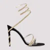 René Caovilla Renè Caovilla Golden Margot Spiral Sandals In Black