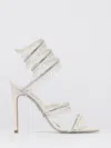 René Caovilla Heeled Sandal Rene Caovilla Woman Color White In White