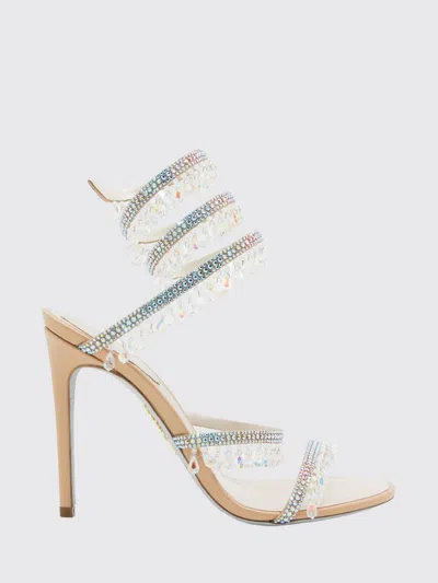 René Caovilla Rene Caovilla ヒールサンダル レディース カラー ベージュ In Multi