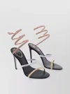 René Caovilla Heeled Sandals Embellished Straps